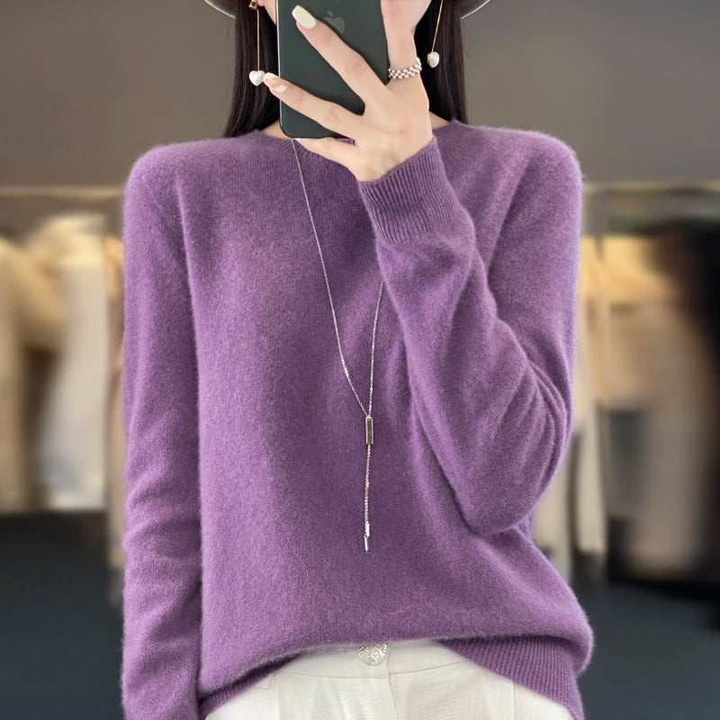 Luxe Women's Cashmere Sweater – Soft Comfort for Every Occasion 13