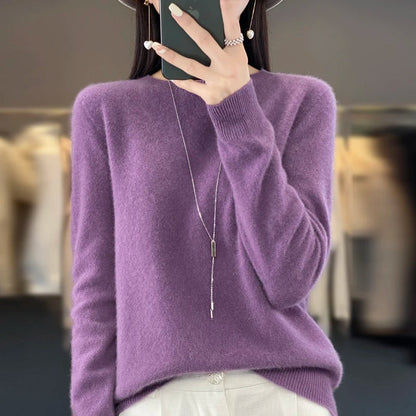 Luxe Women's Cashmere Sweater – Soft Comfort for Every Occasion 13