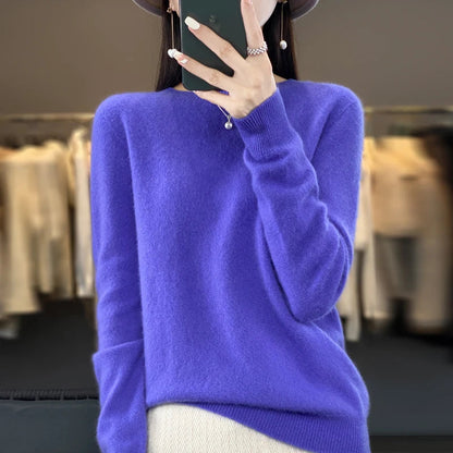 Luxe Women's Cashmere Sweater – Soft Comfort for Every Occasion 16