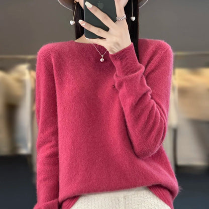 Luxe Women's Cashmere Sweater – Soft Comfort for Every Occasion 18