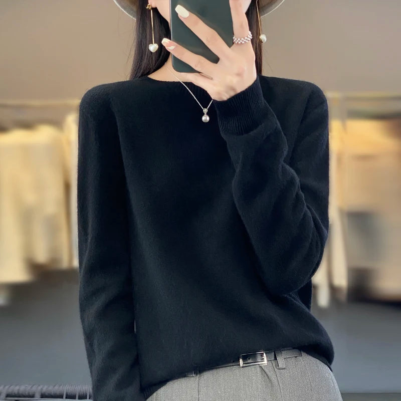 Luxe Women's Cashmere Sweater – Soft Comfort for Every Occasion 19