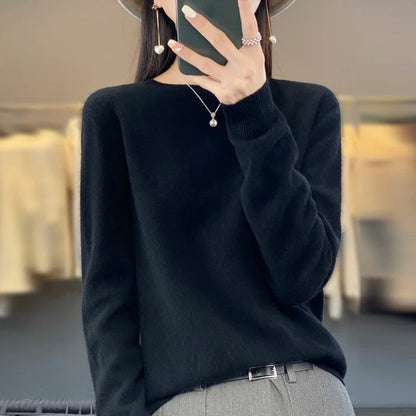 Luxe Women's Cashmere Sweater – Soft Comfort for Every Occasion 19