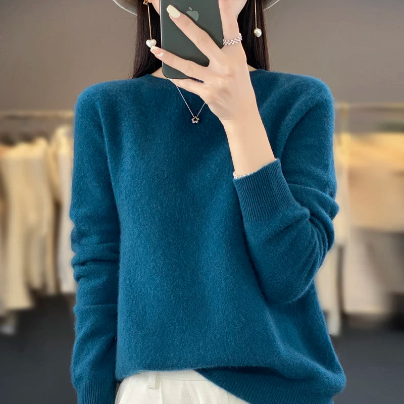 Luxe Women's Cashmere Sweater – Soft Comfort for Every Occasion 8