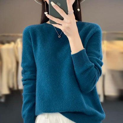 Luxe Women's Cashmere Sweater – Soft Comfort for Every Occasion 8