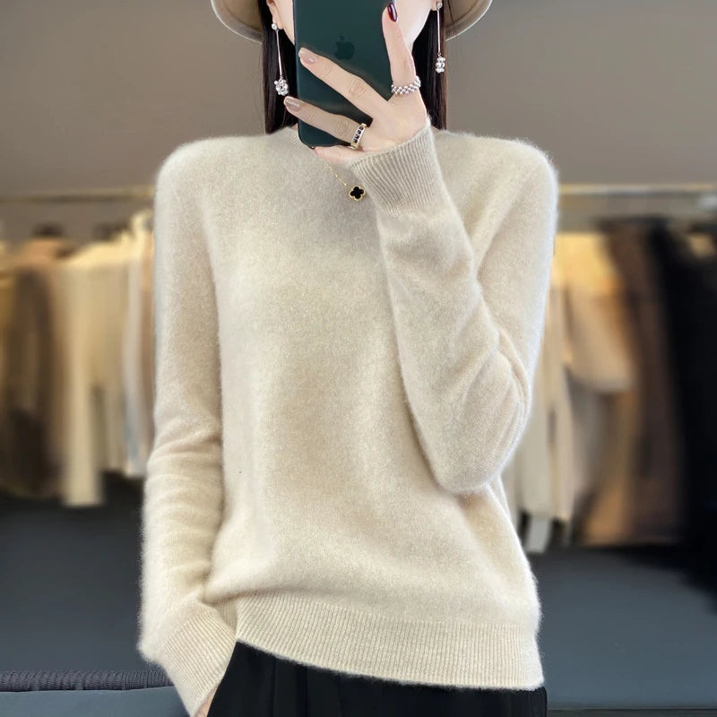 Luxe Women's Cashmere Sweater – Soft Comfort for Every Occasion 9