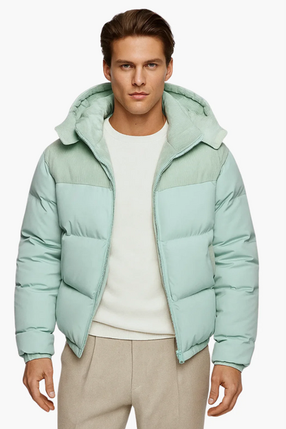 Mason Herren Winterjacke – Stilvoller Kapuzen-Puffer für Kälte 8