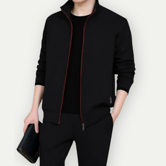 Blandinus | Trendiges Zip-Up-Set für Herren