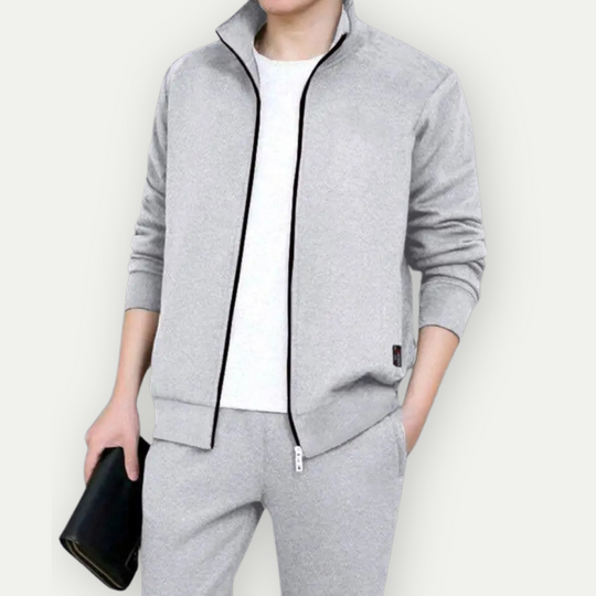 Blandinus | Trendiges Zip-Up-Set für Herren