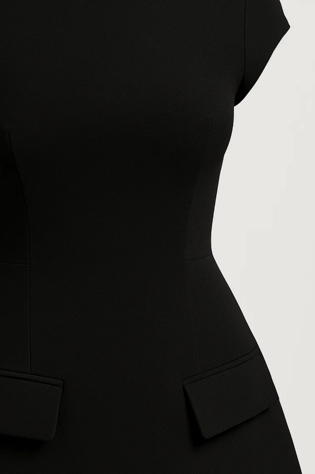 Mina Damen Minikleid – Moderner Stehkragen für Vielseitige Looks 4