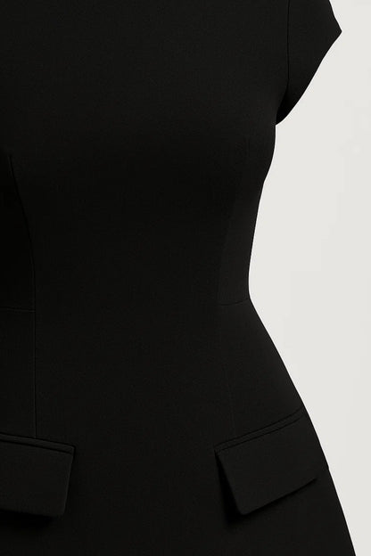 Mina Damen Minikleid – Moderner Stehkragen für Vielseitige Looks 4