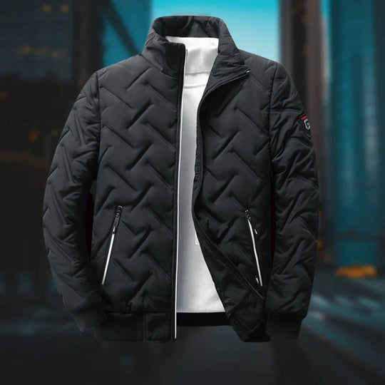 Modische Herrenjacke aus warmem Material für Männer