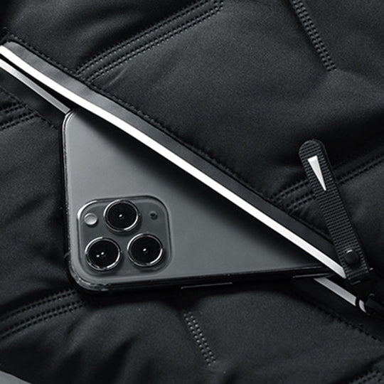 Modische Herrenjacke aus warmem Material für Männer