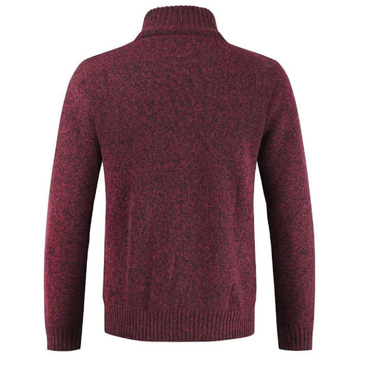Bidz | Klassische Rollkragenjacke für Herren