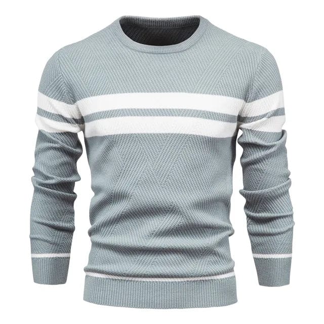 Brich | Gestreifter lässiger Pullover für Herren