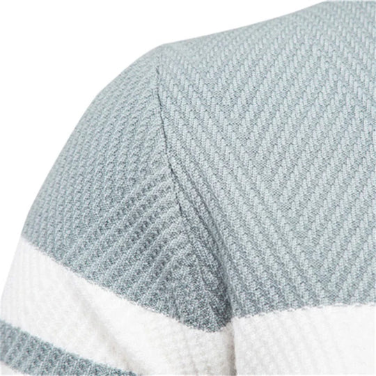 Brich | Gestreifter lässiger Pullover für Herren