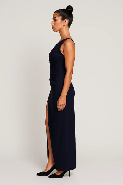 Nora Damen Maxikleid – Elegantes One-Shoulder Design für Festliche Anlässe 1