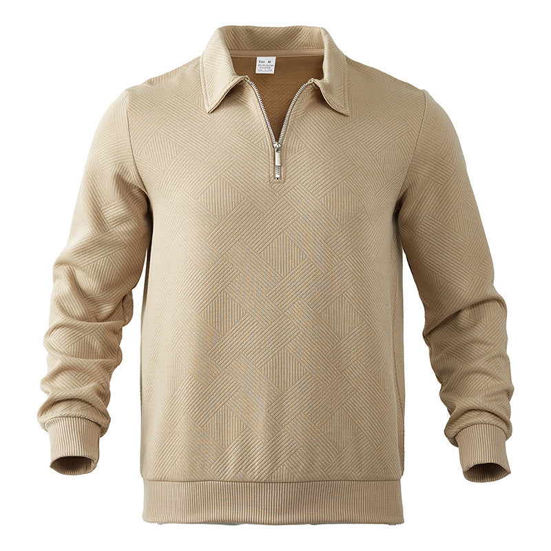 Angerich | Stylischer Polopullover mit Reißverschluss für Herren