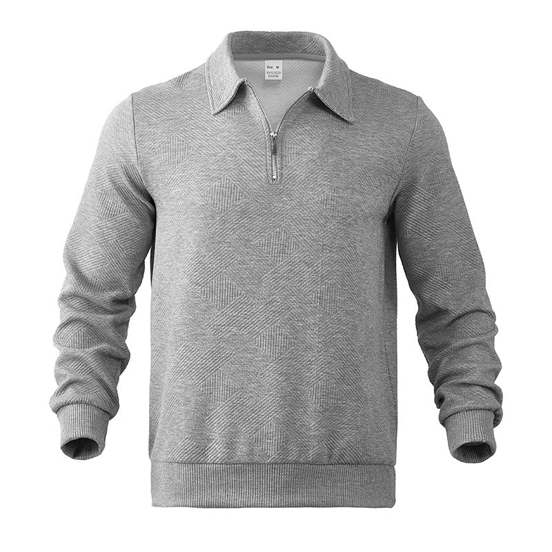 Angerich | Stylischer Polopullover mit Reißverschluss für Herren