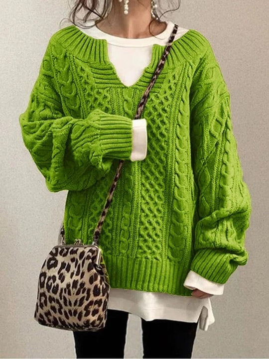Ceska | Lässiger Strickpullover für Damen