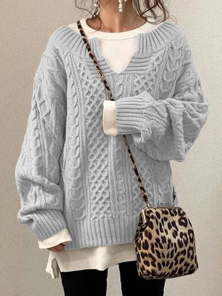 Ceska | Lässiger Strickpullover für Damen