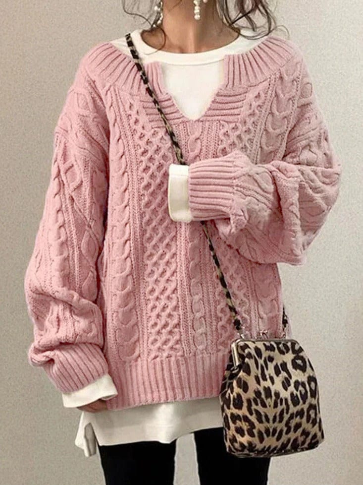 Ceska | Lässiger Strickpullover für Damen