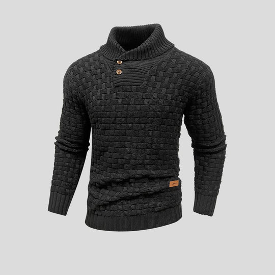 Adolphus | Bequemer Halbhals-Pullover für Herren