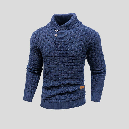 Adolphus | Bequemer Halbhals-Pullover für Herren