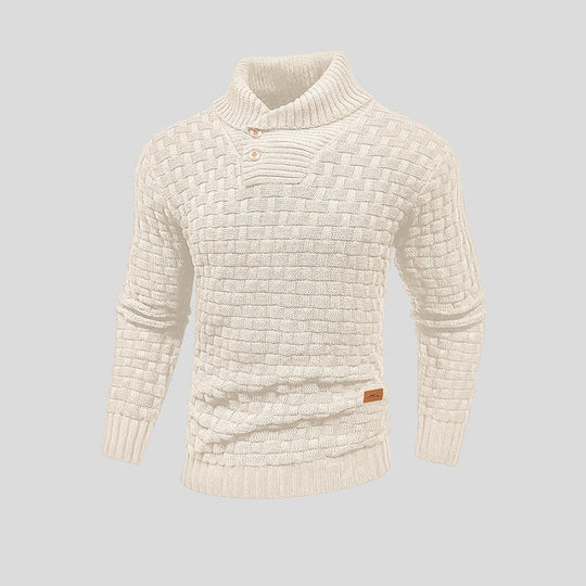 Adolphus | Bequemer Halbhals-Pullover für Herren