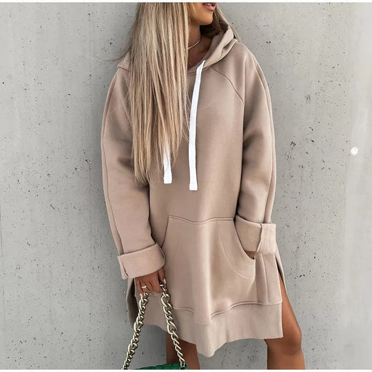 Oversized Hoodie für Damen mit Kapuze