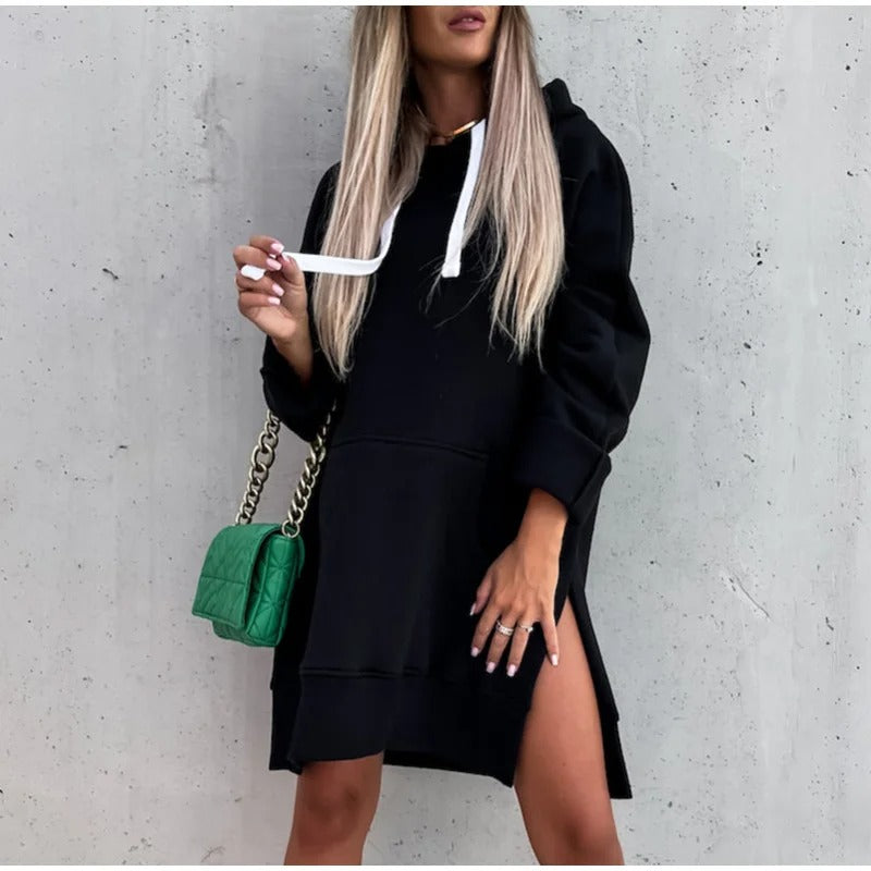 Oversized Hoodie für Damen mit Kapuze