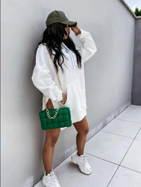 Oversized Hoodie für Damen mit Kapuze