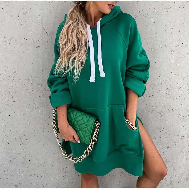 Oversized Hoodie für Damen mit Kapuze
