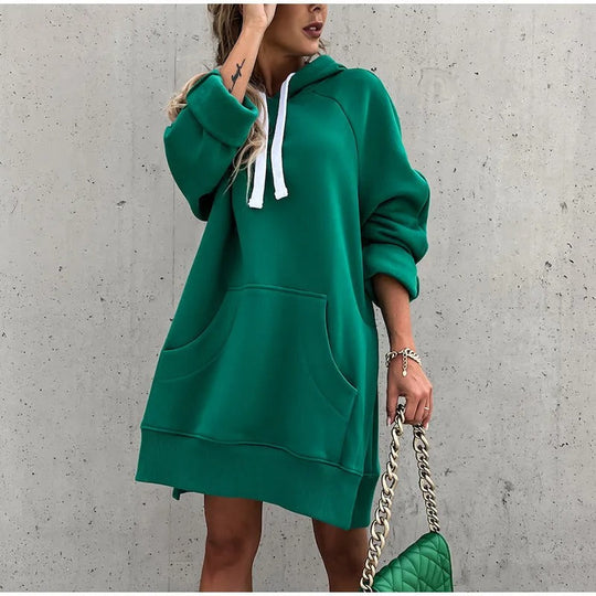 Oversized Hoodie für Damen mit Kapuze