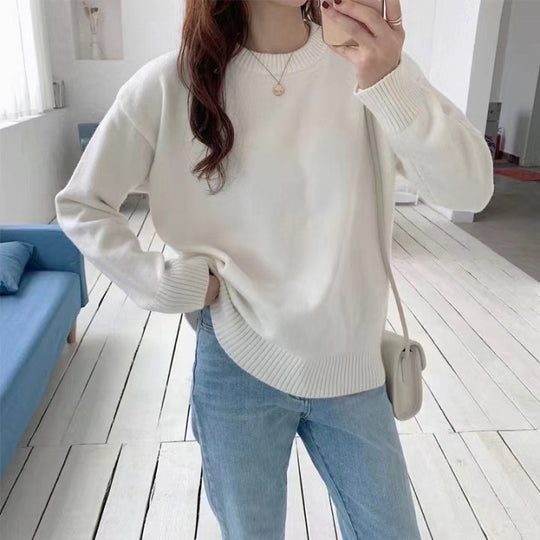 Oversized Pullover für Damen mit Langarm