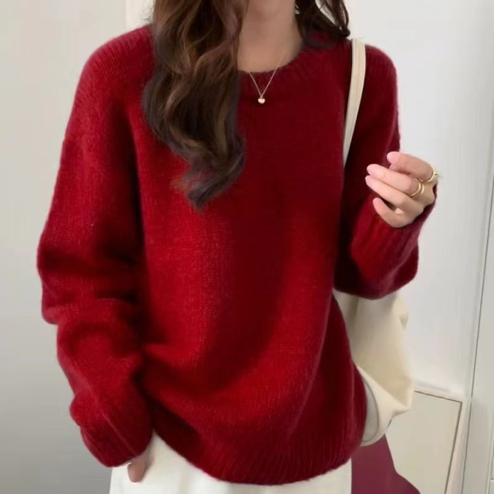 Oversized Pullover für Damen mit Langarm