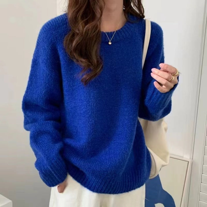 Oversized Pullover für Damen mit Langarm