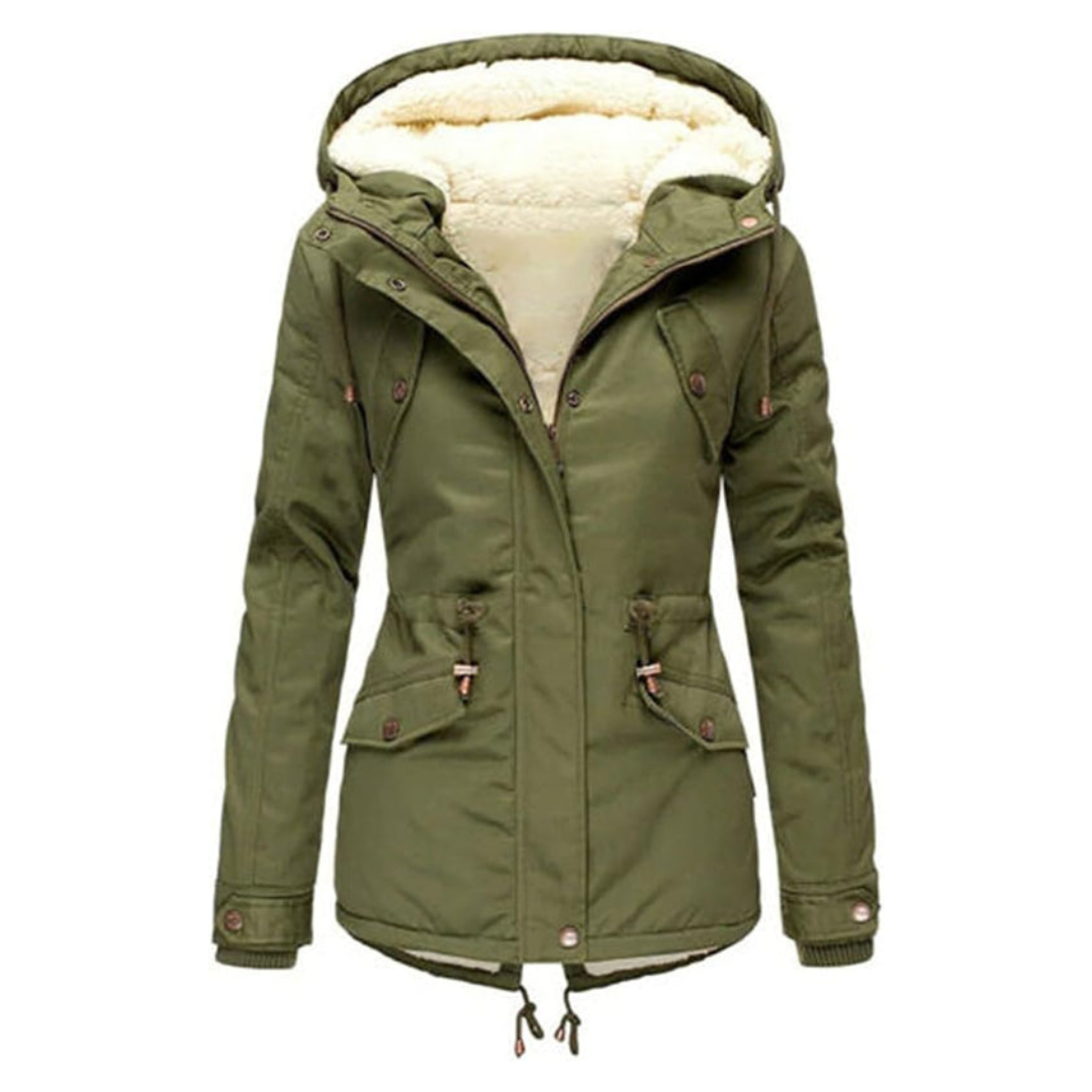 Parka-Jacke mit Kapuze für Damen
