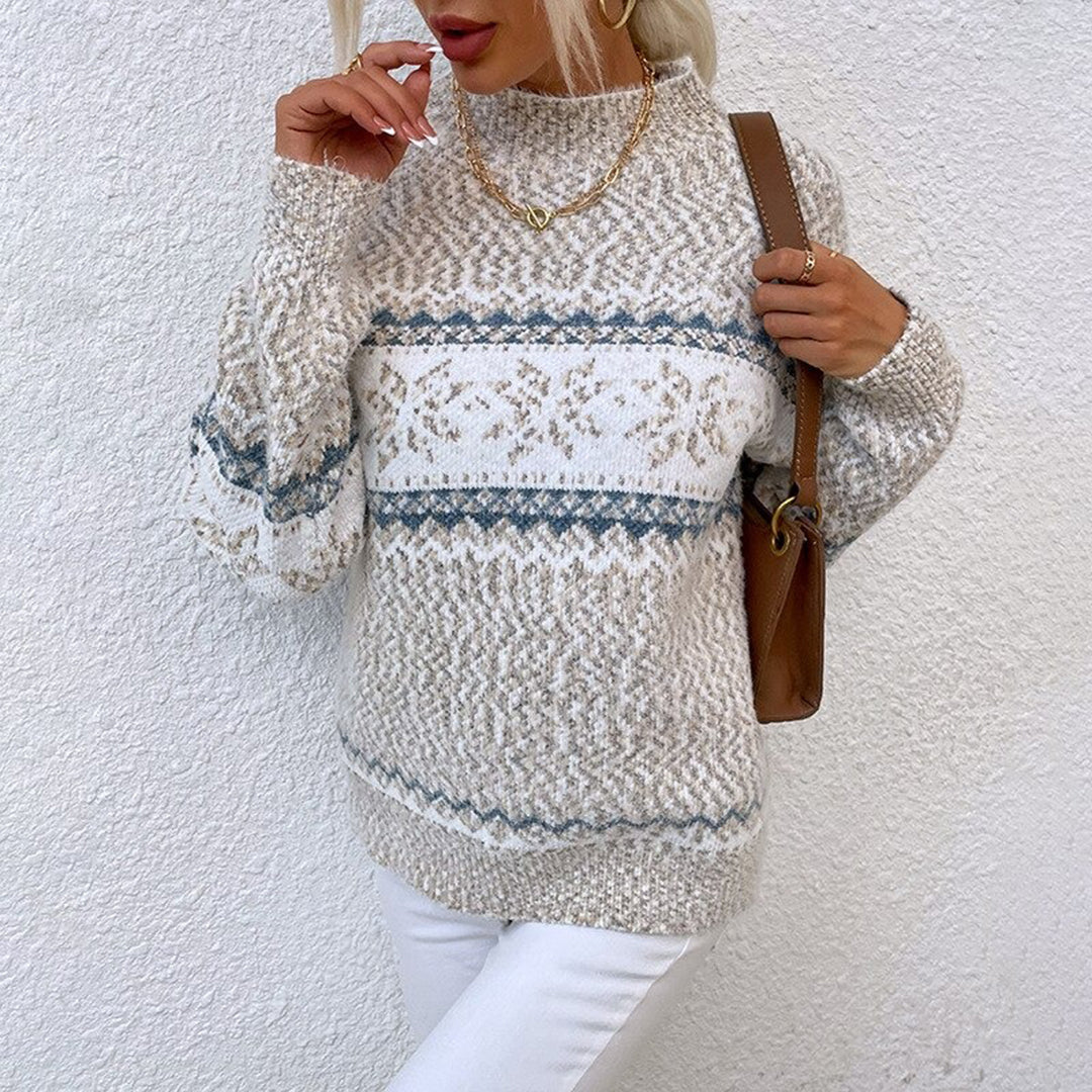 Aliah | Retro-Winterpullover für Damen