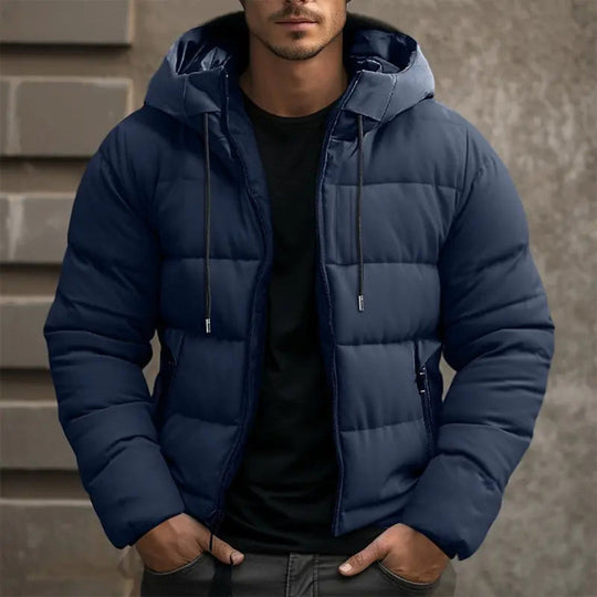 Puffer Jacke Mit Kapuze Für Herren