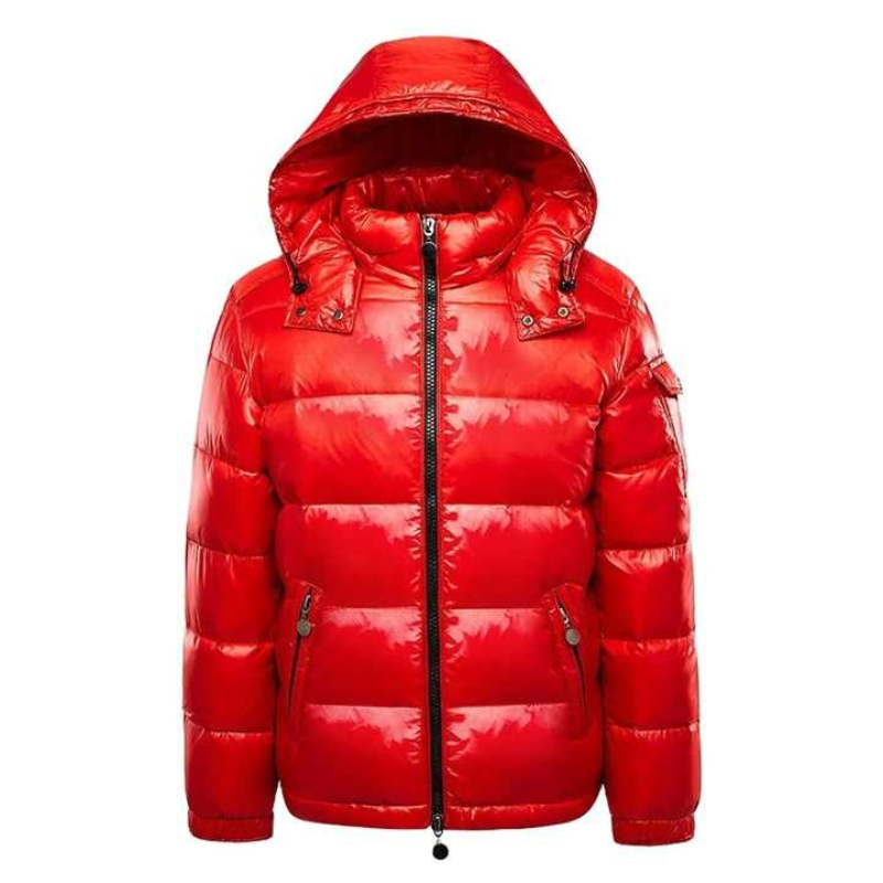 Pufferjacke für Herren mit Kapuze