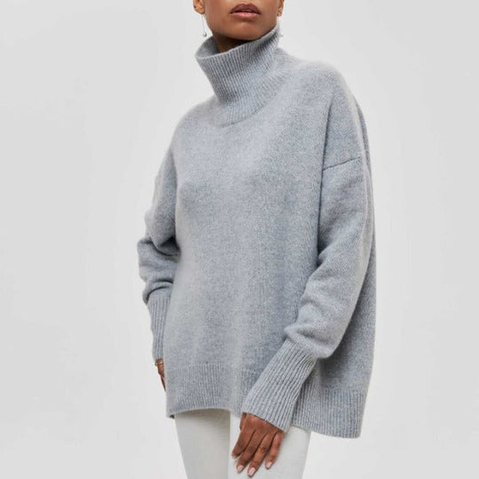 Rollkragenpullover für Damen im Klassischen Design