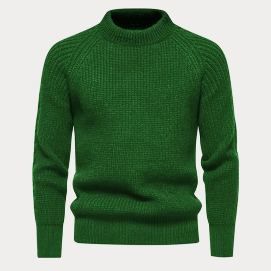Cord | Klassischer Rundhalsausschnitt Pullover für Herren