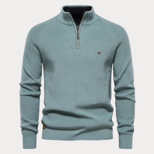 Carsten | Bequemer Reißverschluss-Pullover für Herren