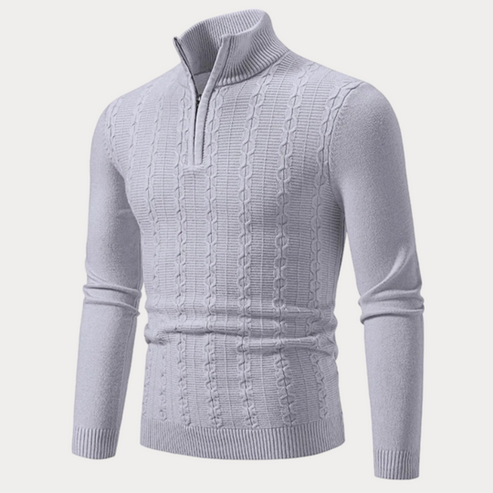 Clemens | Slim-Fit Strickpullover für Herren