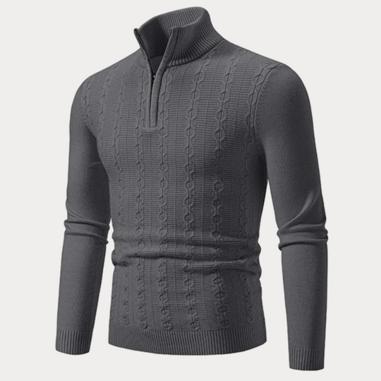 Clemens | Slim-Fit Strickpullover für Herren