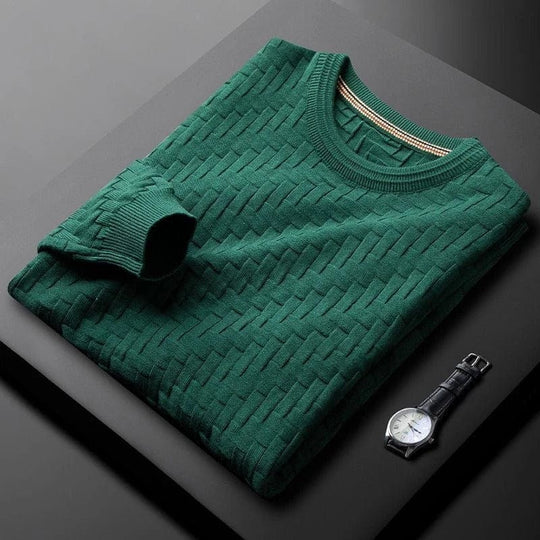 Bernulfos | Waffelstrickpullover für Herren