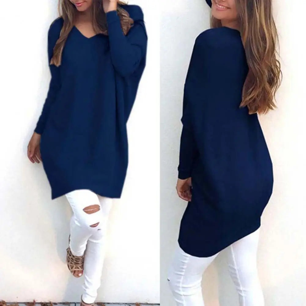 Barsina | Modischer mittellanger Pullover für Damen