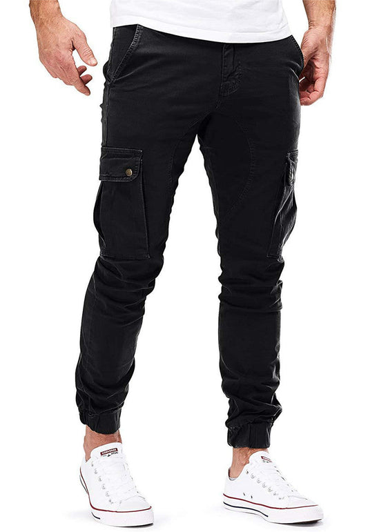 Trousers Men - Sporty Functional Fit Cargo Trousers