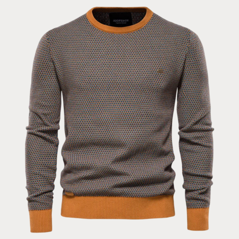 Blasien | Gestreifter Strickpullover für Herren