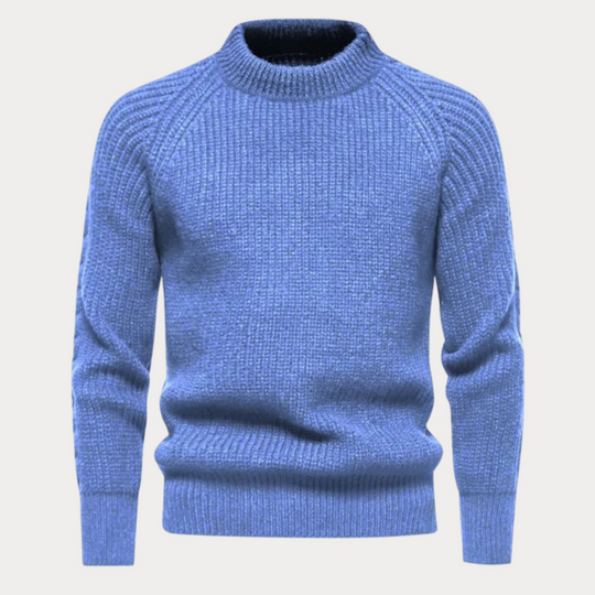 Cord | Klassischer Rundhalsausschnitt Pullover für Herren